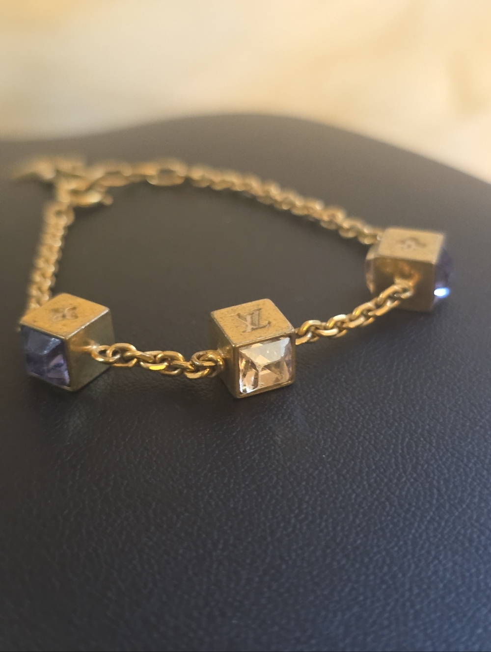 Louis Vuitton Gamble Crystal Bracelet